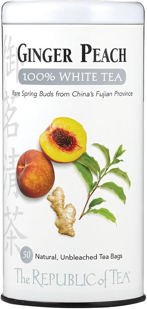 ginger peach white tea