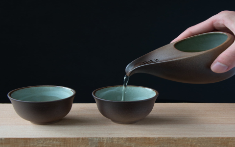green tea set