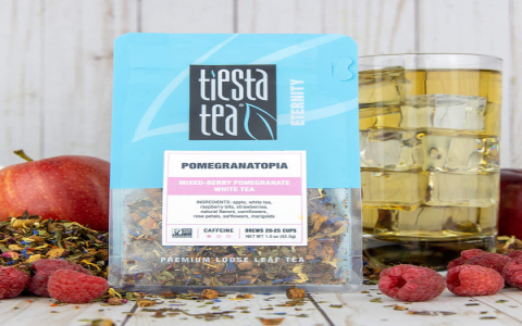 trader joe’s pomegranate white tea caffeine content