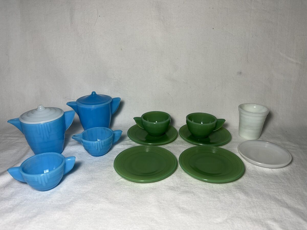 Vintage Akro Agate Tea Set Value & Where to Find It