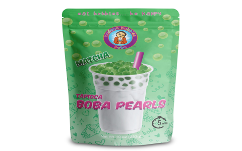 green tea bubble