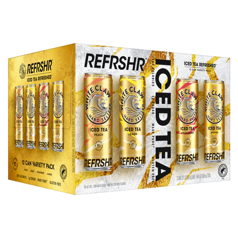 white claw refresher iced tea