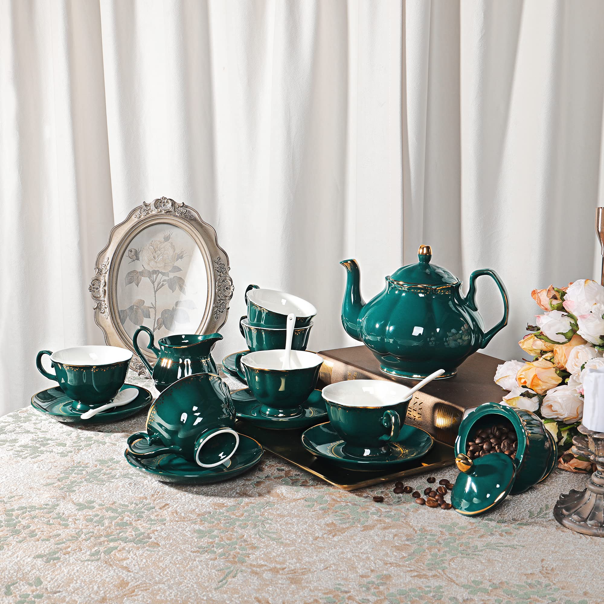 green tea set