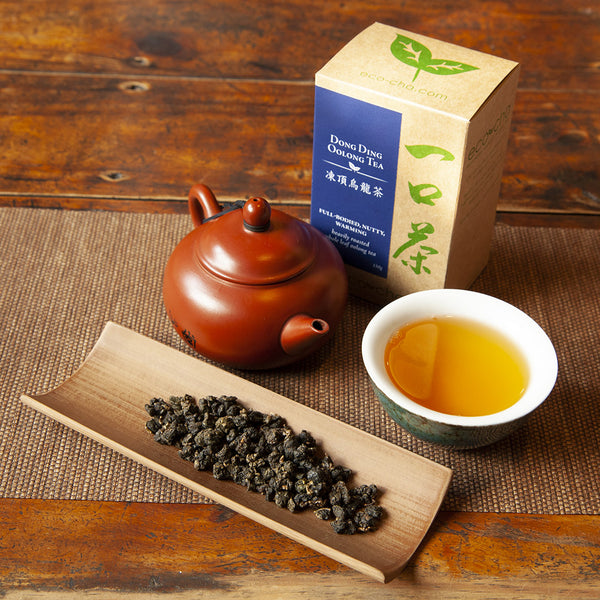 dong ding oolong tea caffeine