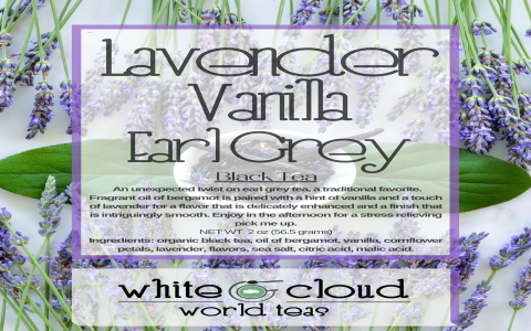 white earl grey tea
