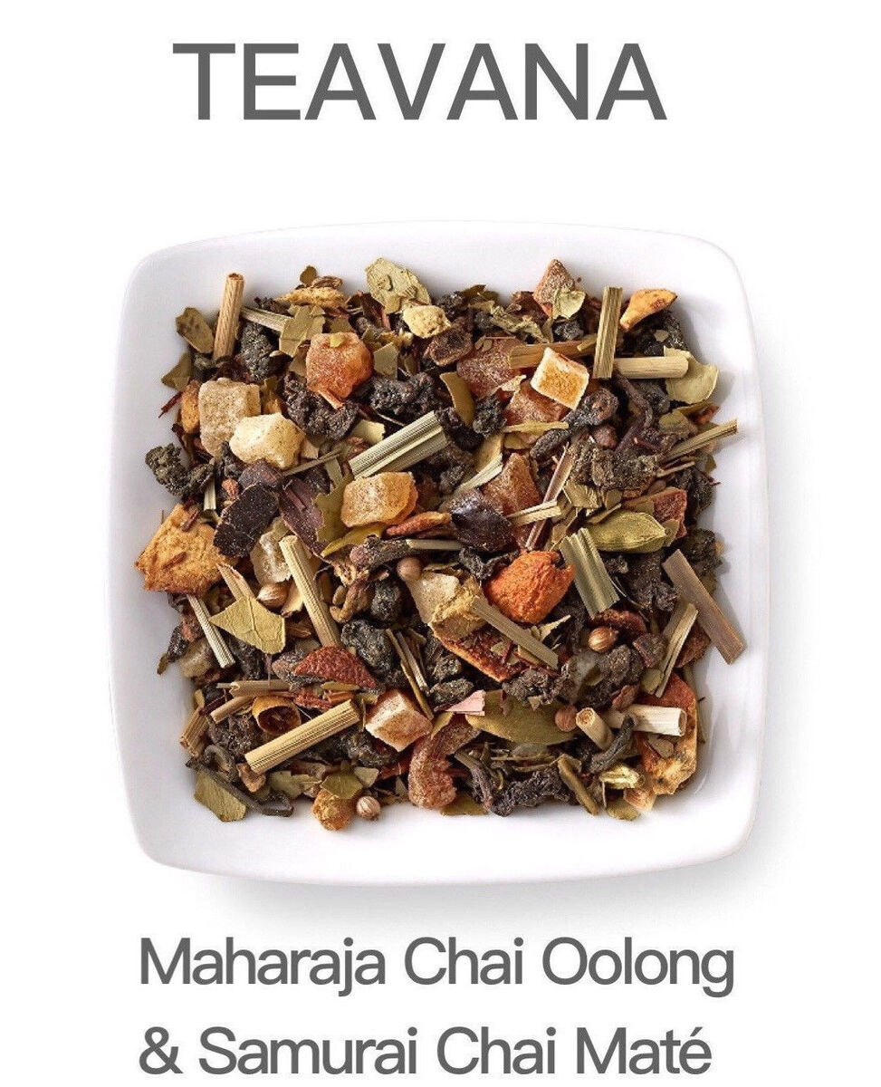 maharaja chai oolong and samurai chai mate
