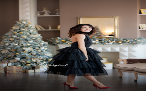 Shop Black Tea Length Dresses with Sleeves – Classic & Chic!
