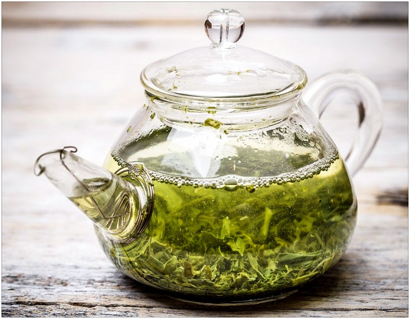 chinese green tea drink
