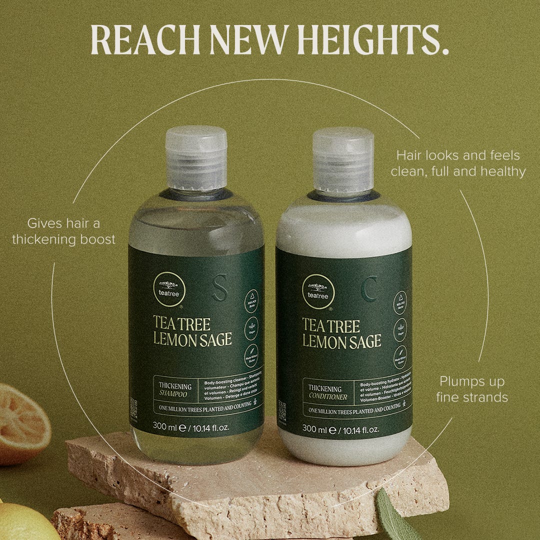 tea tree oil thickening shampoo